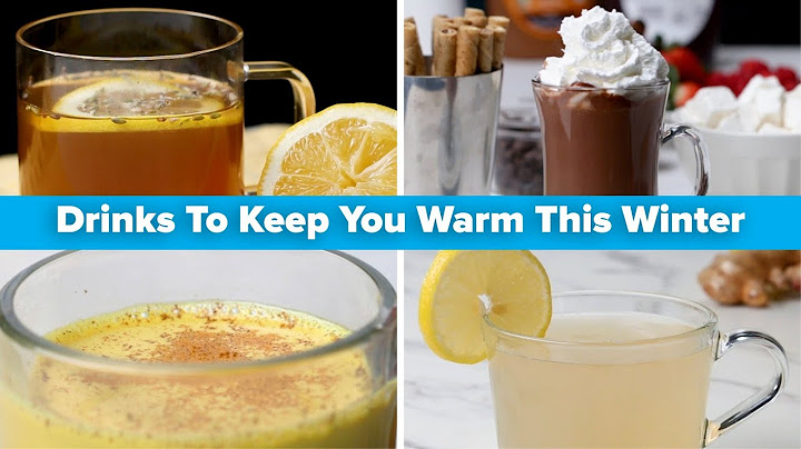Ποτά για να σας κρατήσουν ζεστούς αυτόν τον χειμώνα
